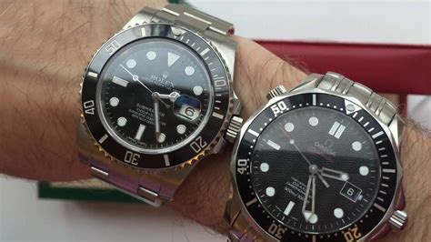 omega seamaster diver 300m vs rolex submariner|Rolex Submariner vs omega ocean.